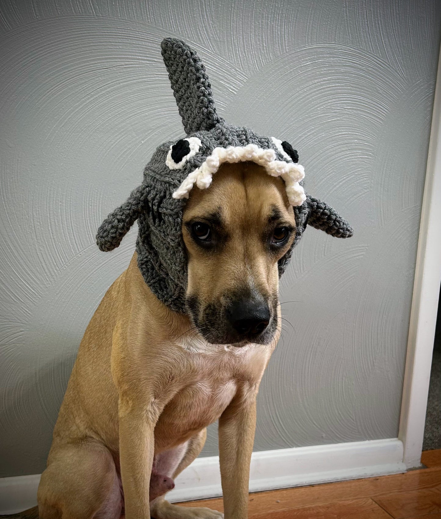 Crochet Shark Dog Snood Pattern