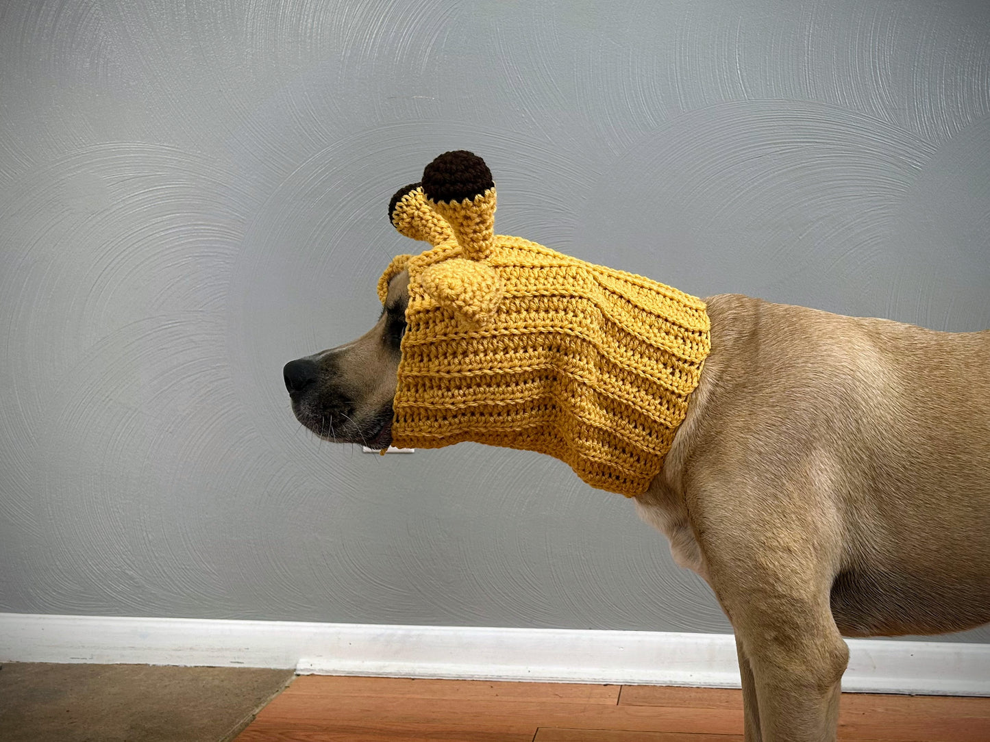 Crochet Dog Giraffe Snood Pattern