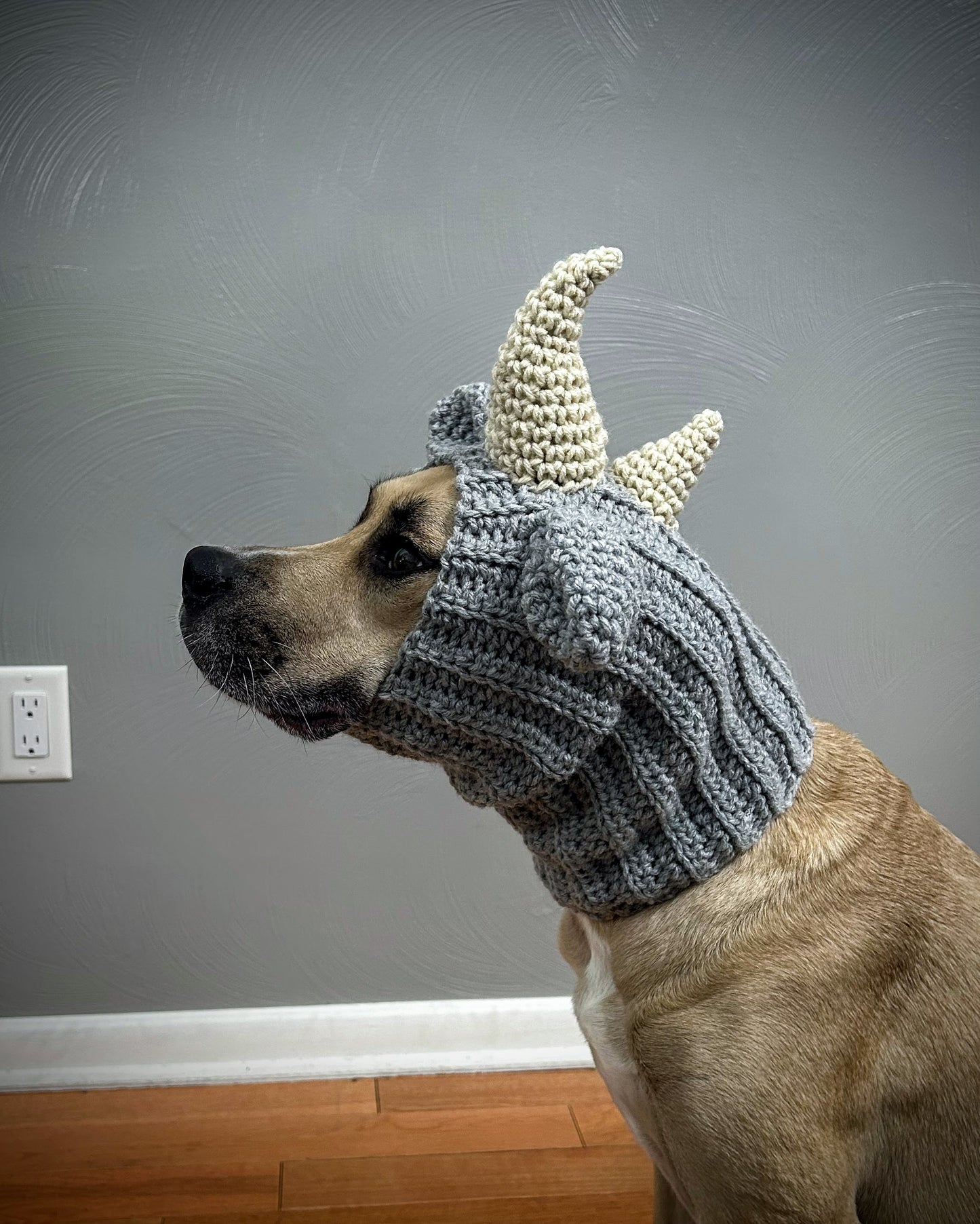 Crochet Dog Rhino Snood Pattern