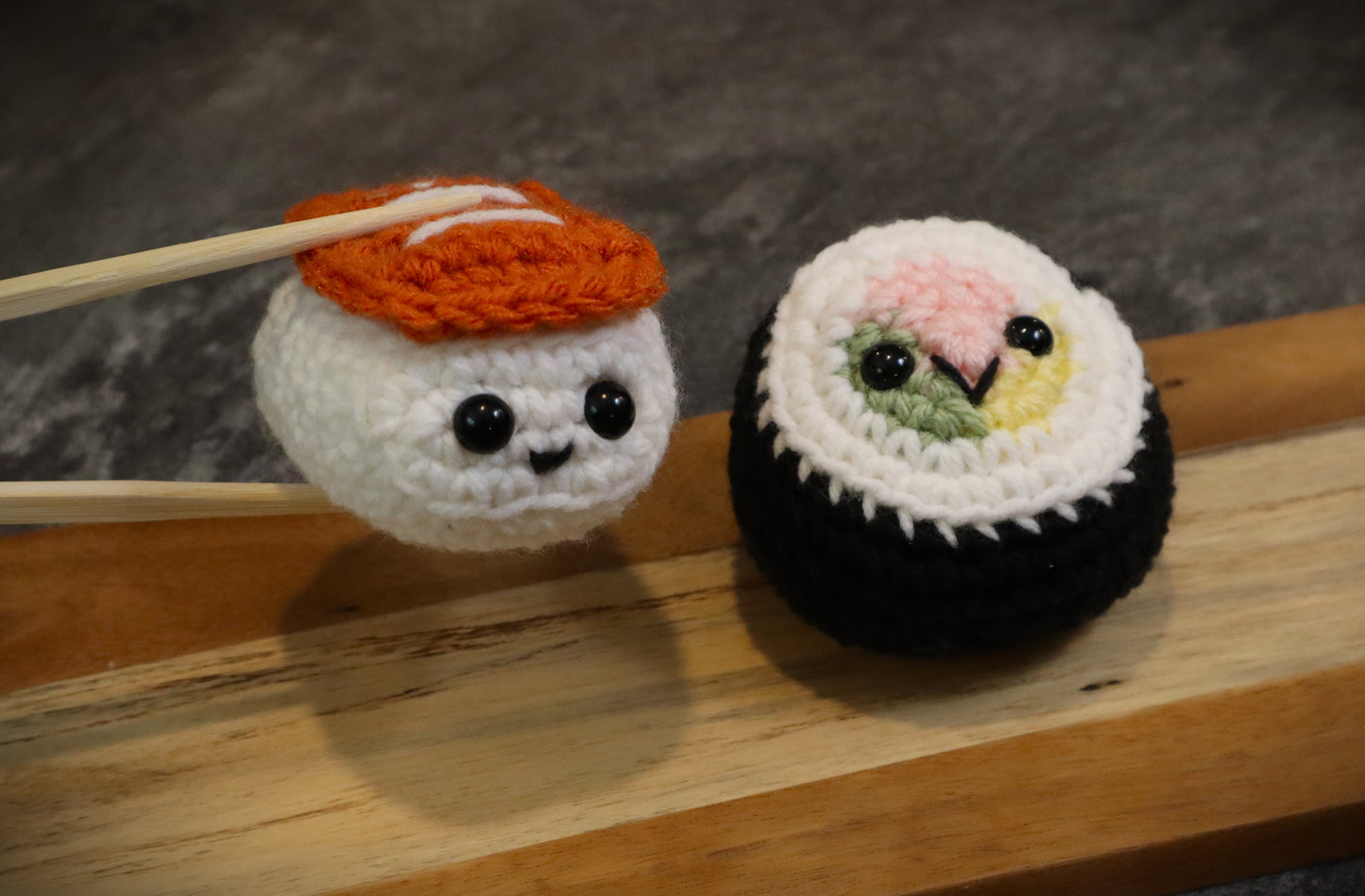 Sushi Roll and Nigiri