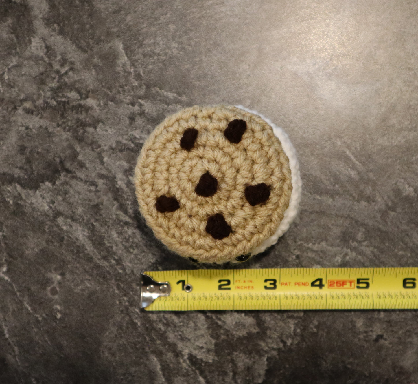Crochet Cookie Ice Cream Sandwich Pattern