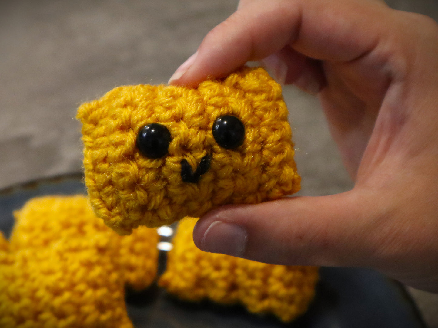 Crochet Pizza Bites / Pizza Rolls Pattern