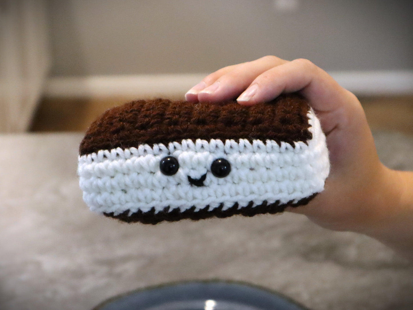 Crochet Ice Cream Sandwich Pattern