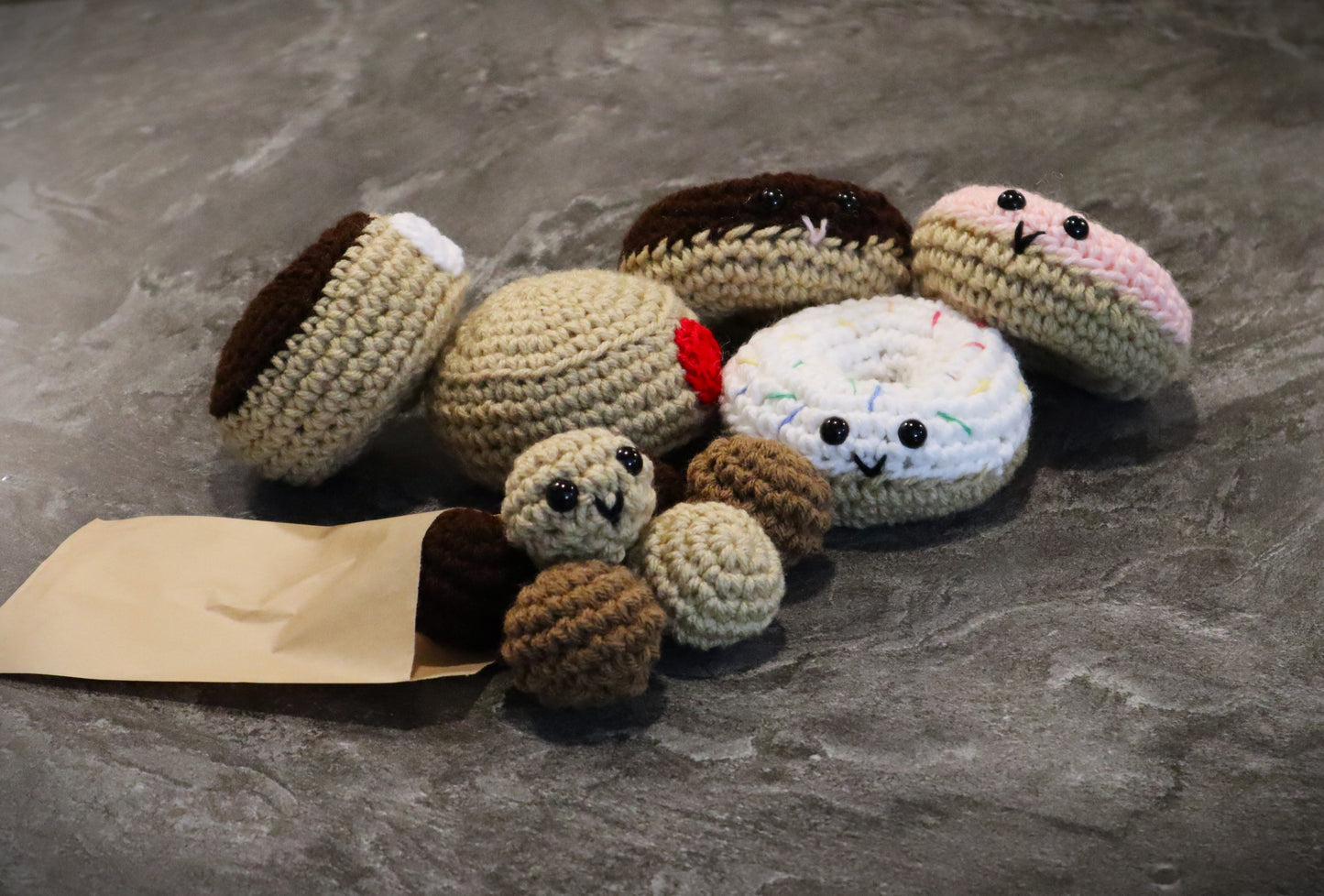 Crochet Donut and Donut Hole Bundle Pattern