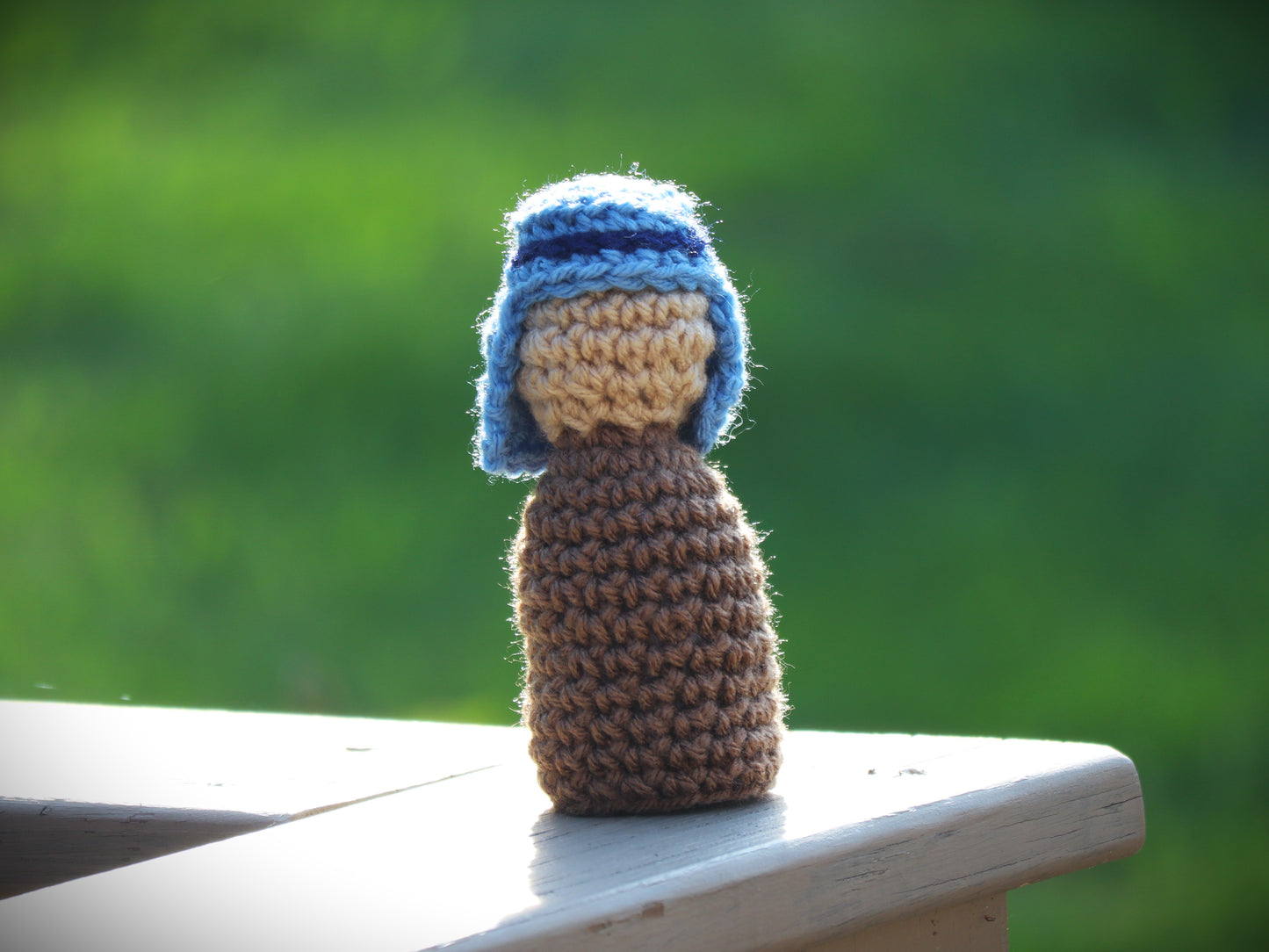 Crochet 3-Piece Nativity Scene Set Christmas