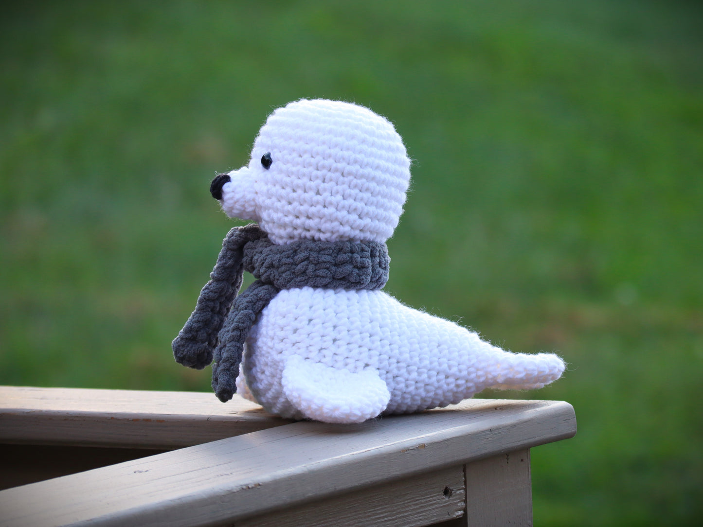 Crochet Snowflake the Seal Pattern