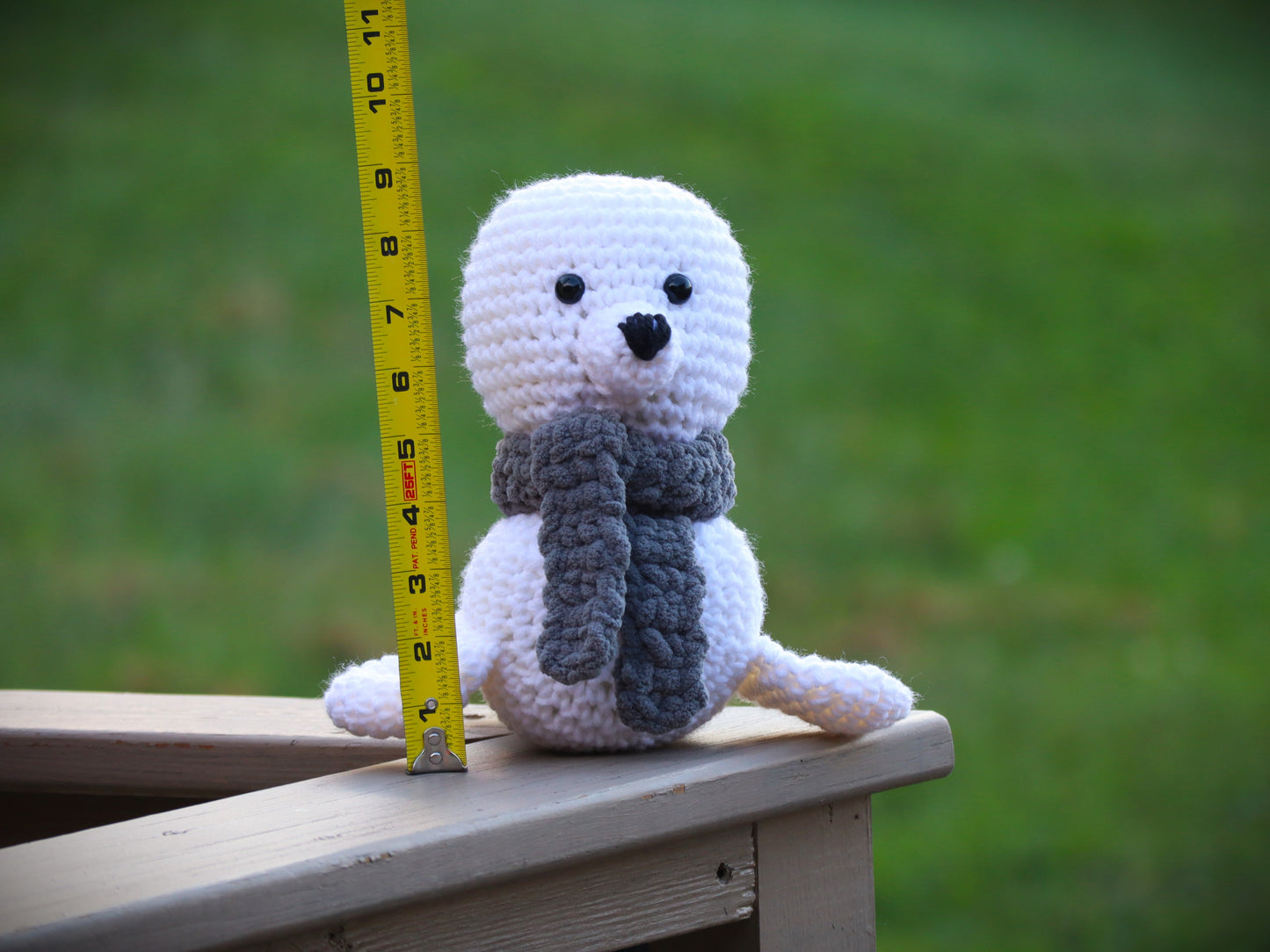 Crochet Snowflake the Seal Pattern