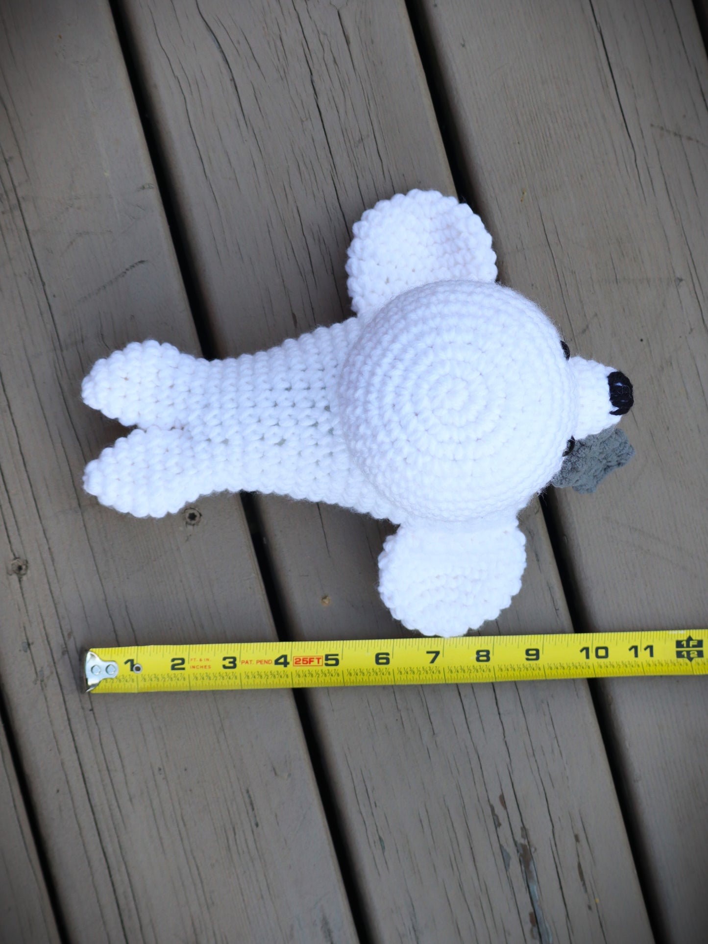 Crochet Snowflake the Seal Pattern