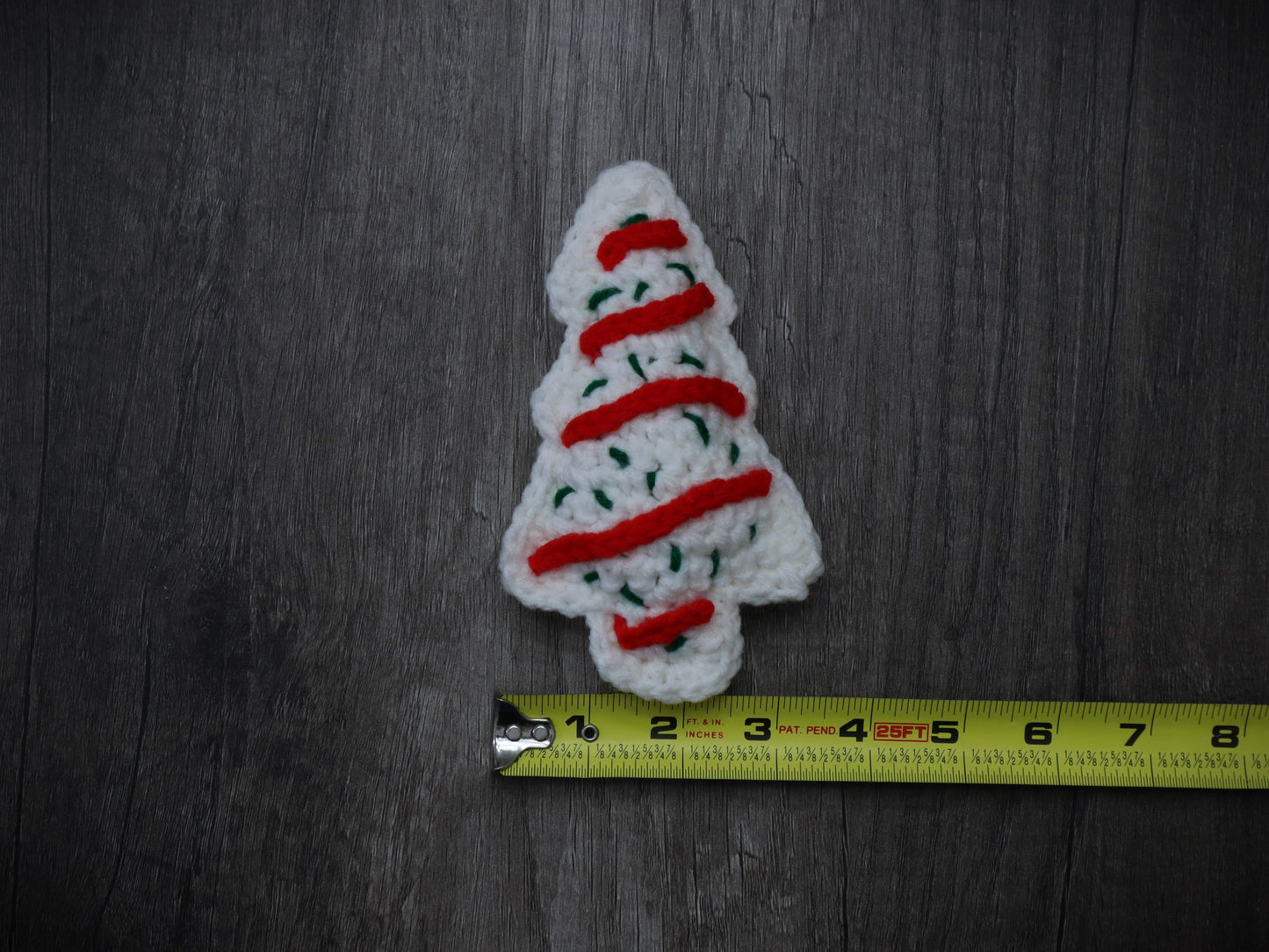 Crochet Christmas Tree Cake Little Debbie Pattern