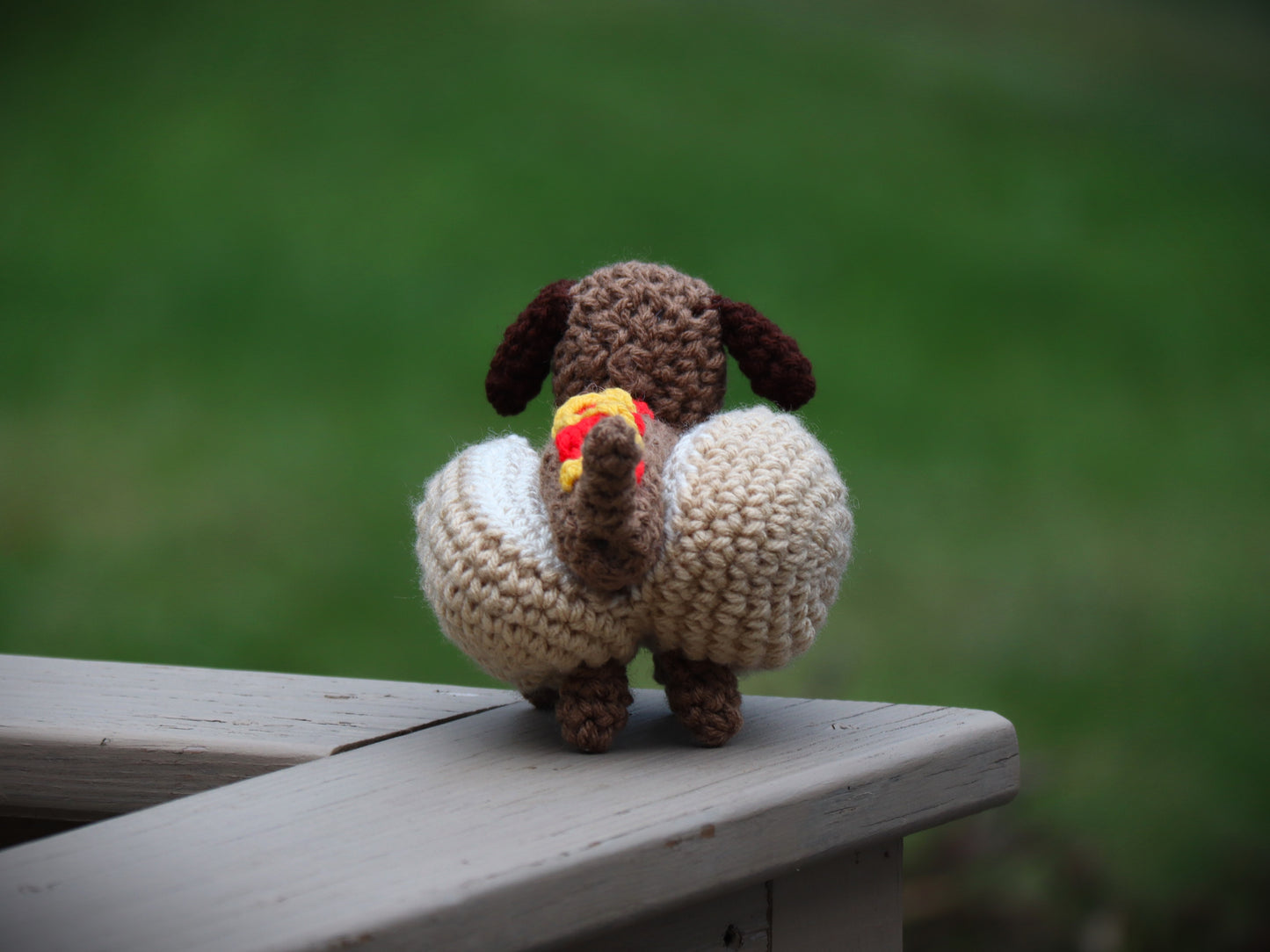 Crochet Hot Dog Dachshund Pattern