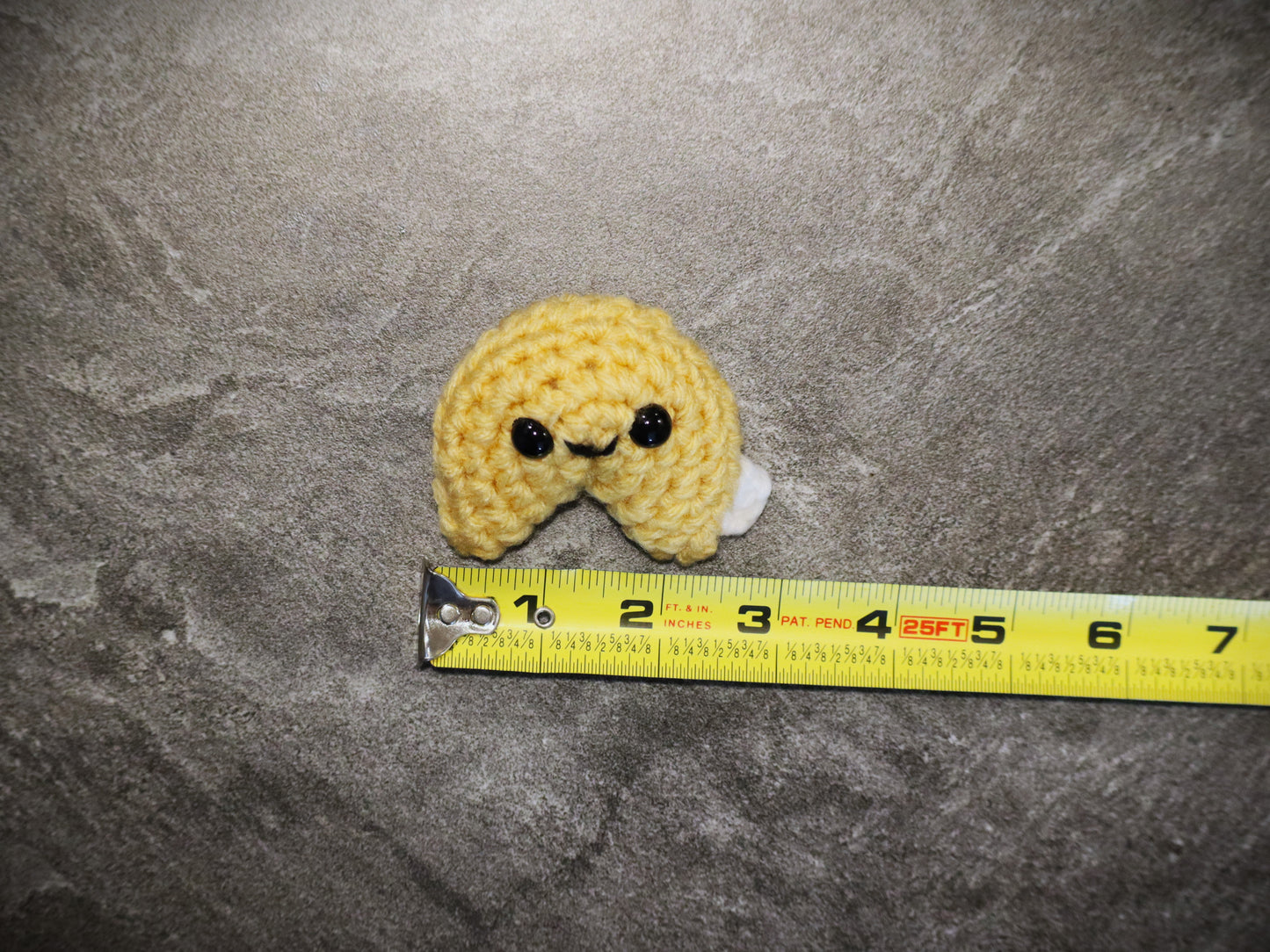 Crochet Fortune Cookie Pattern