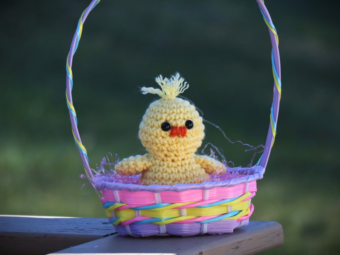 Crochet Chick Pattern Easter