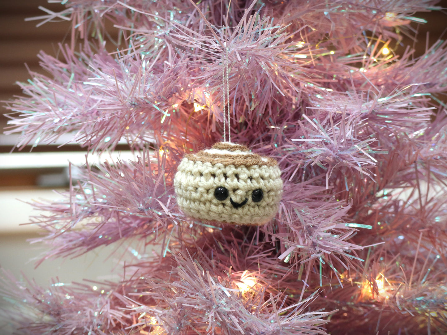 Cinnamon Roll Ornament Christmas Ornament