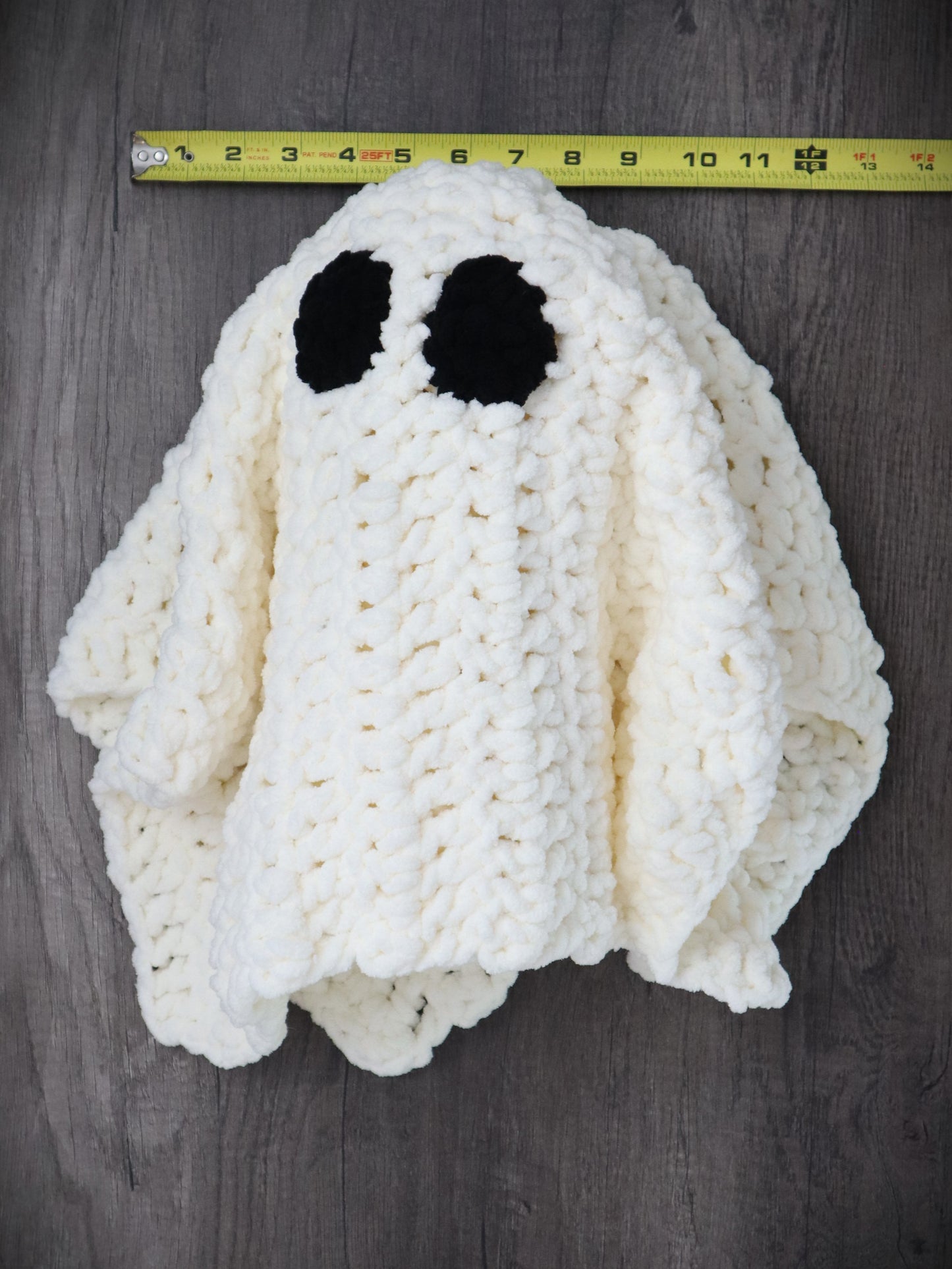 Crochet Ghost Pillow Pattern