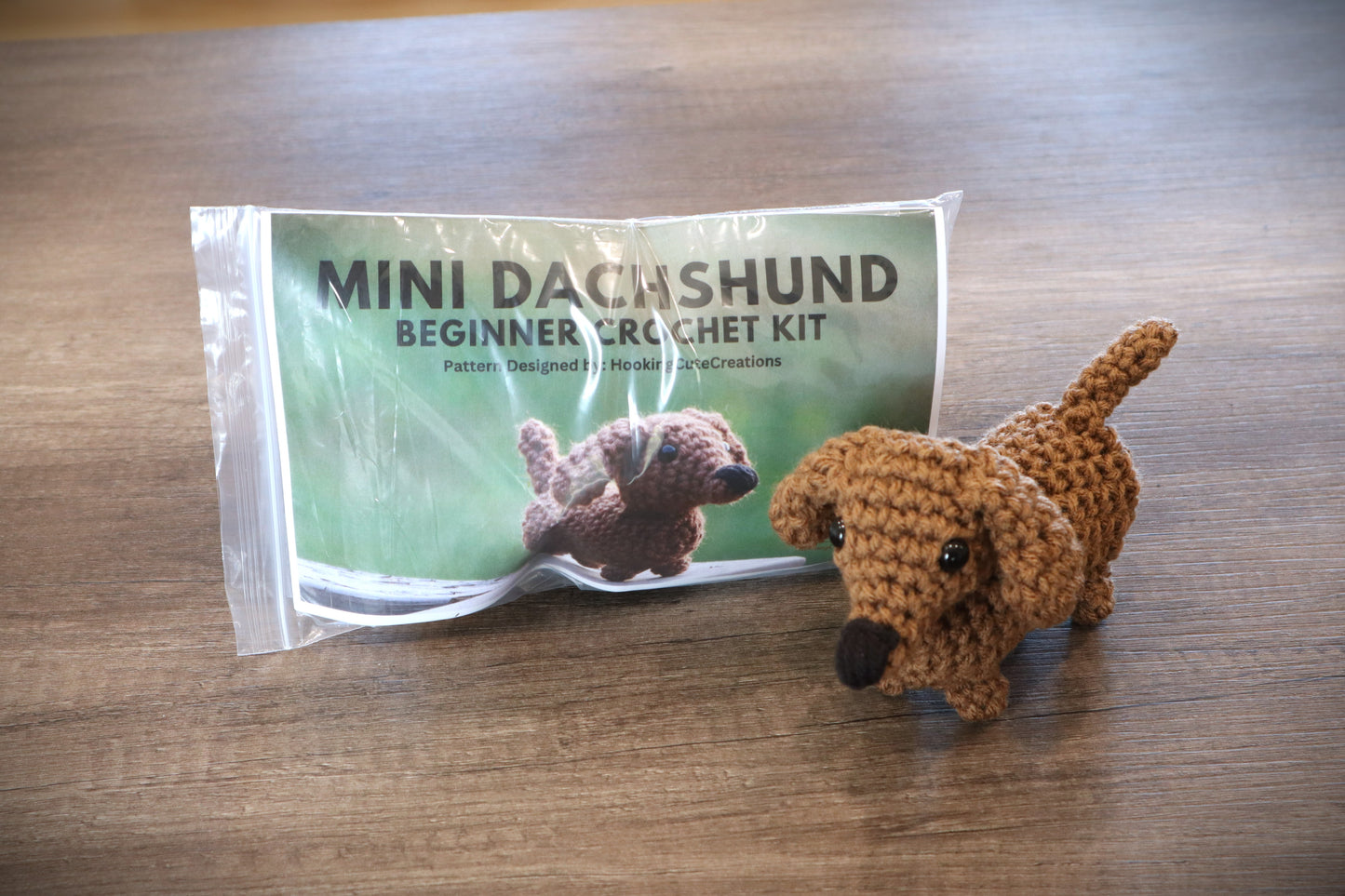 Crochet Kit Mini Dachshund