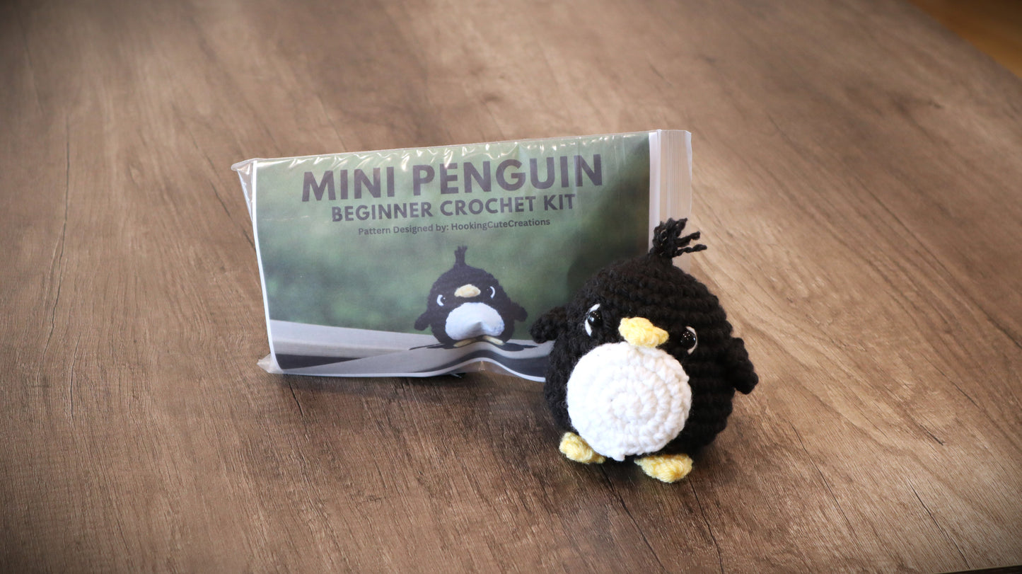 Crochet Kit Mini Penguin