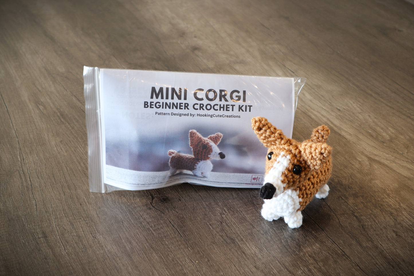 Crochet Kit Mini Corgi
