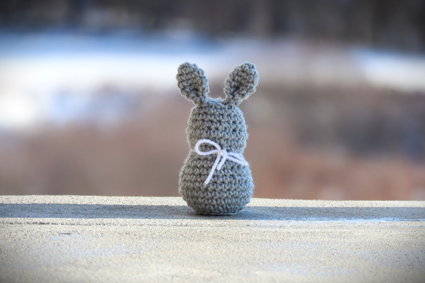 Mini Modern Easter Bunny Decor Pattern