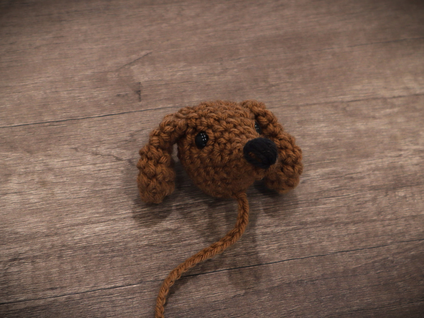 Crochet Dachshund Bookmark