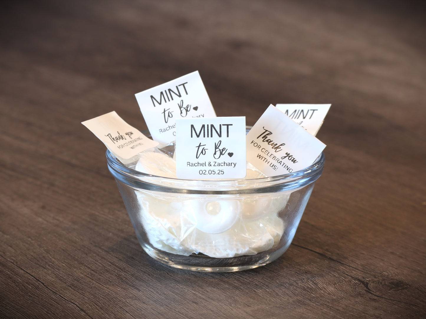 Mint to Be - Wedding Mint Favors Bold