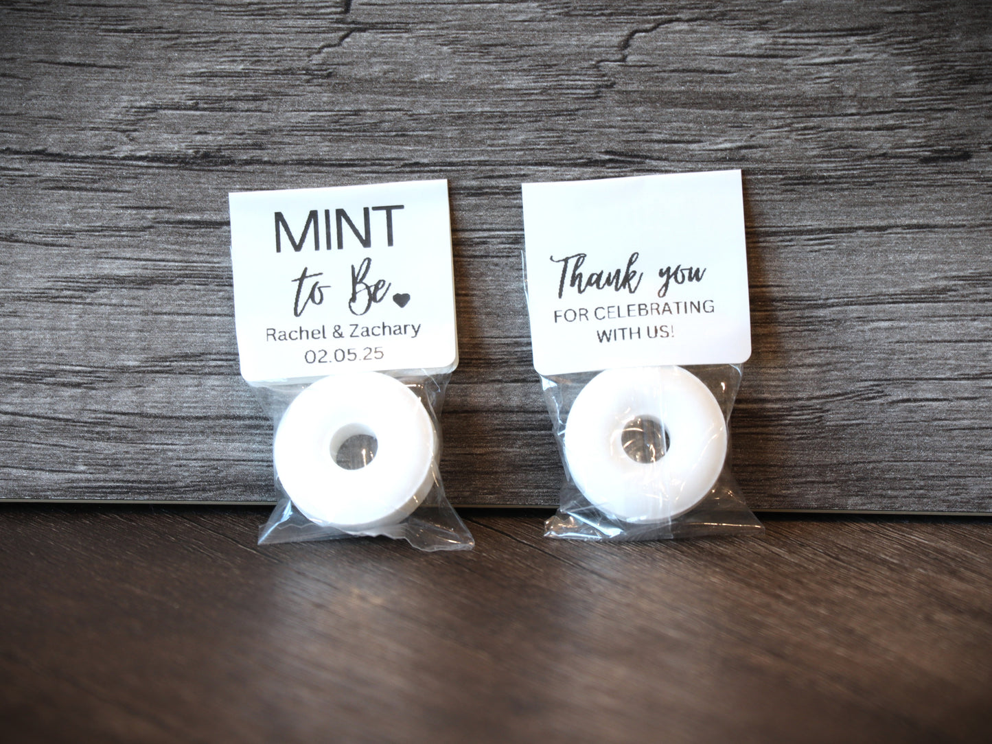 Mint to Be - Wedding Mint Favors Bold