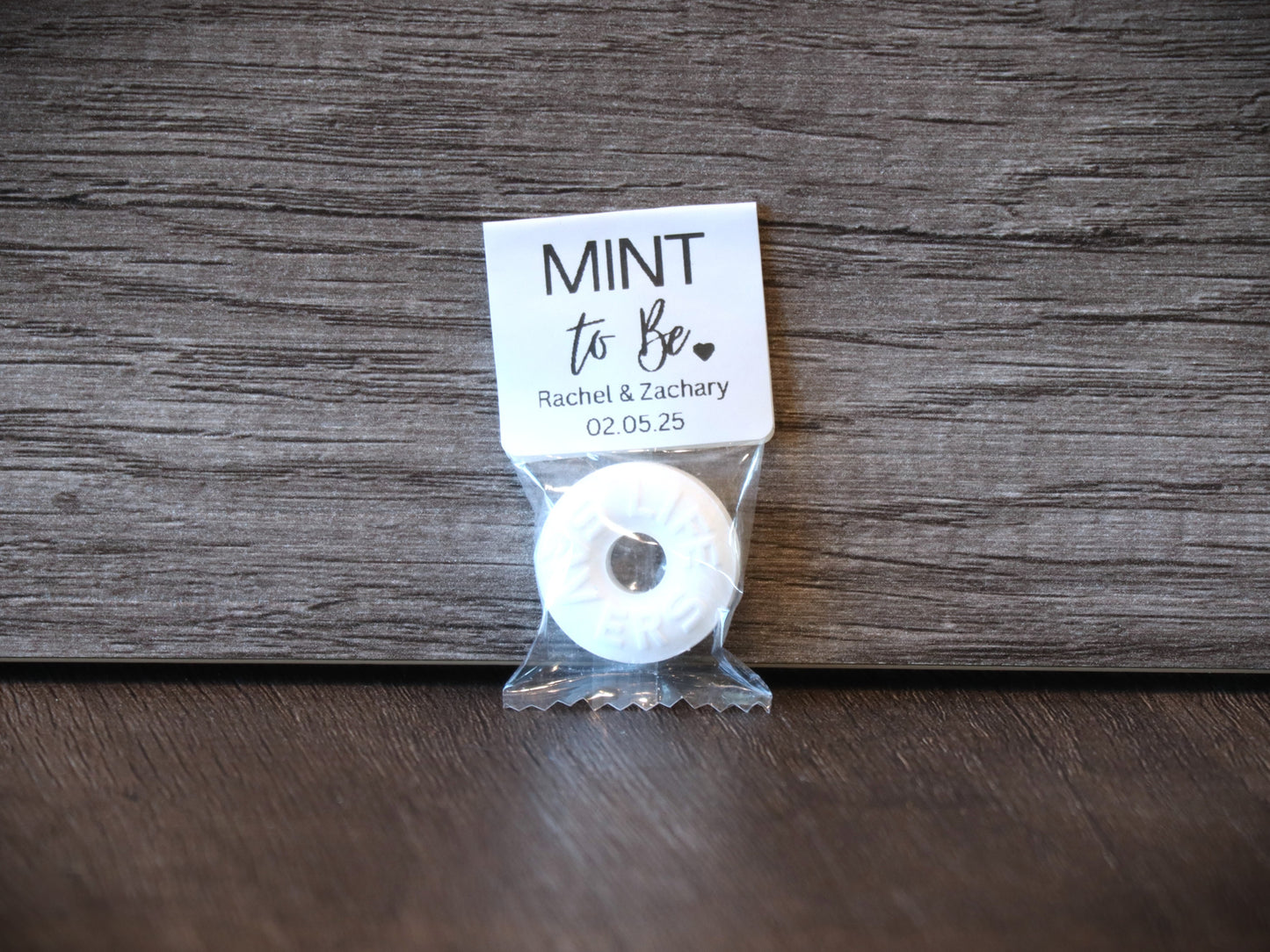 Mint to Be - Wedding Mint Favors Bold