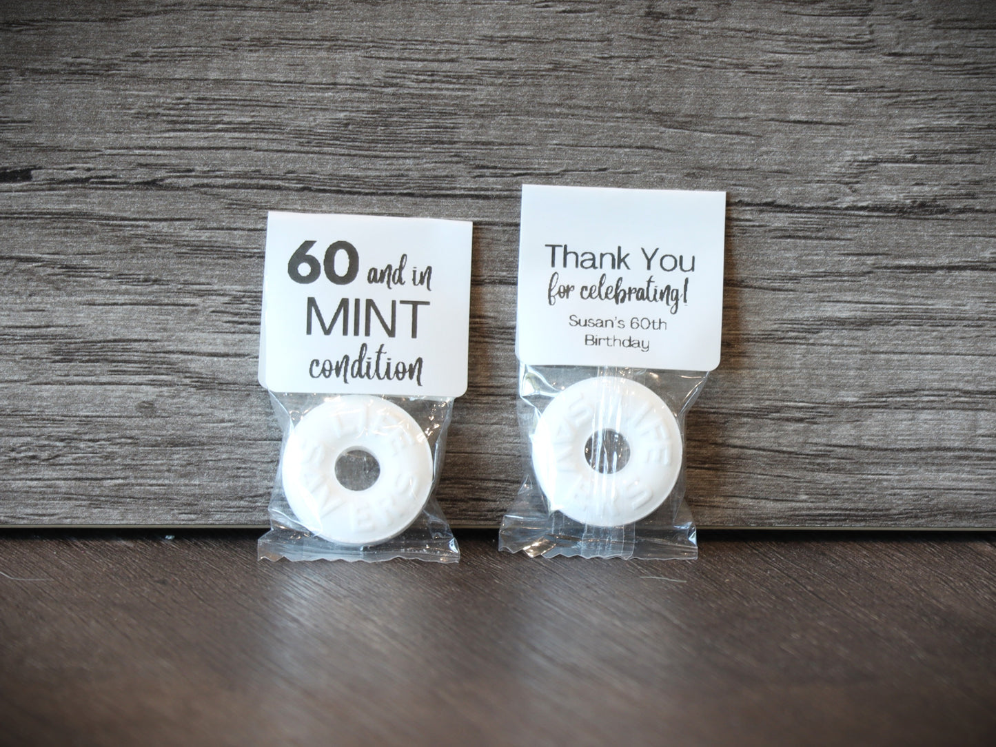 In Mint Condition Mints-Birthday Party Mint Favors