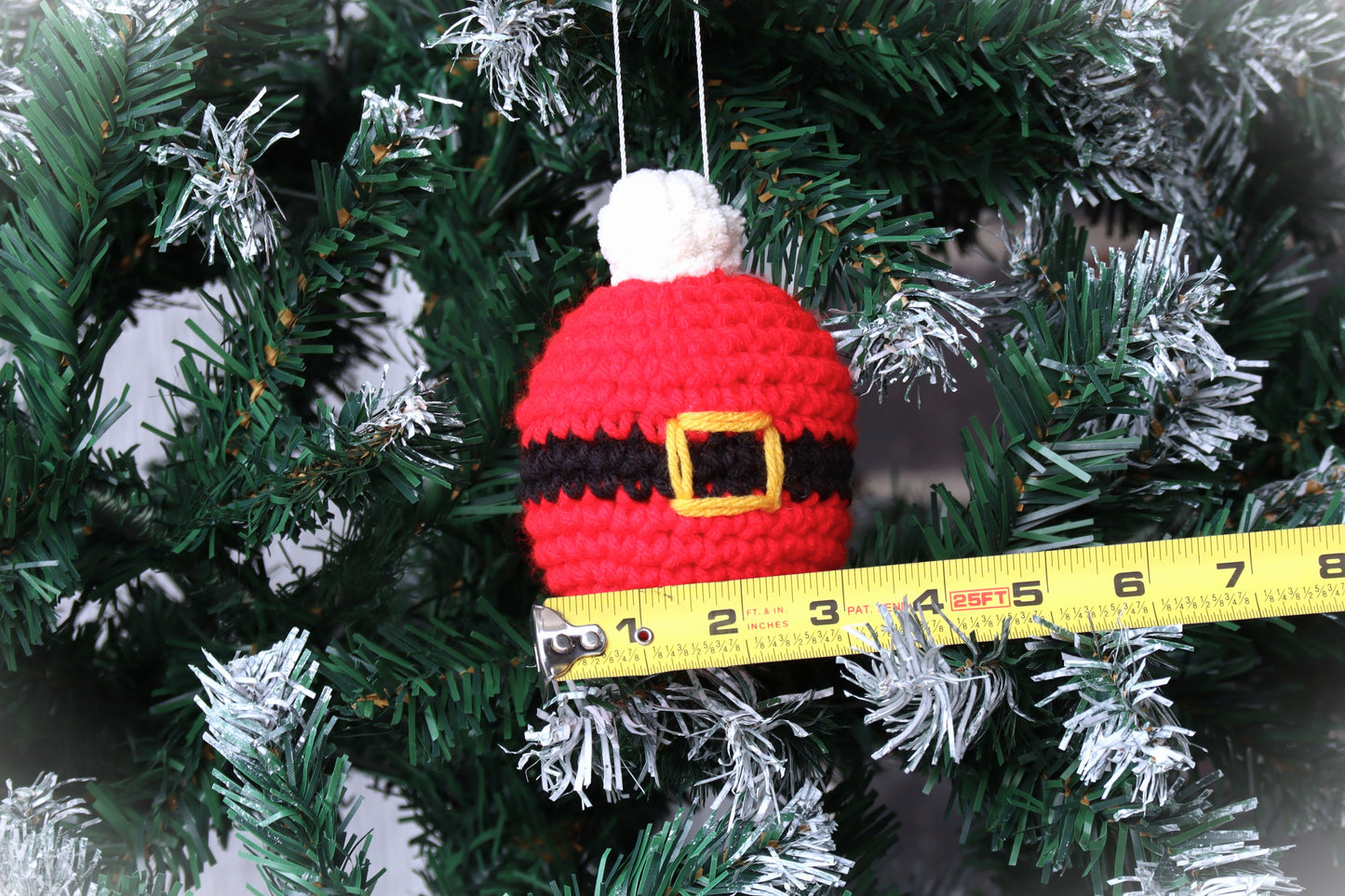 Santa/Elf Crochet Ornament
