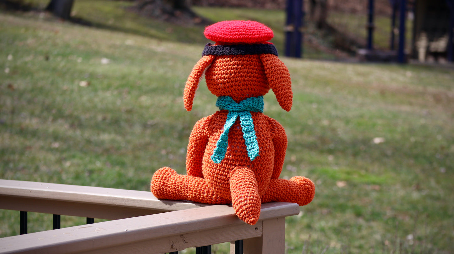Crochet Dad Dog - Go Dog - Pattern
