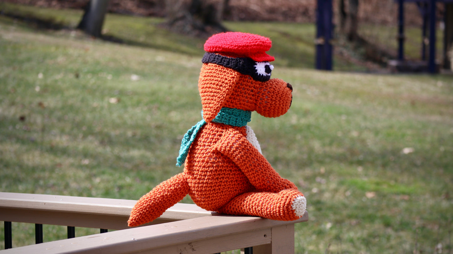 Crochet Dad Dog - Go Dog - Pattern