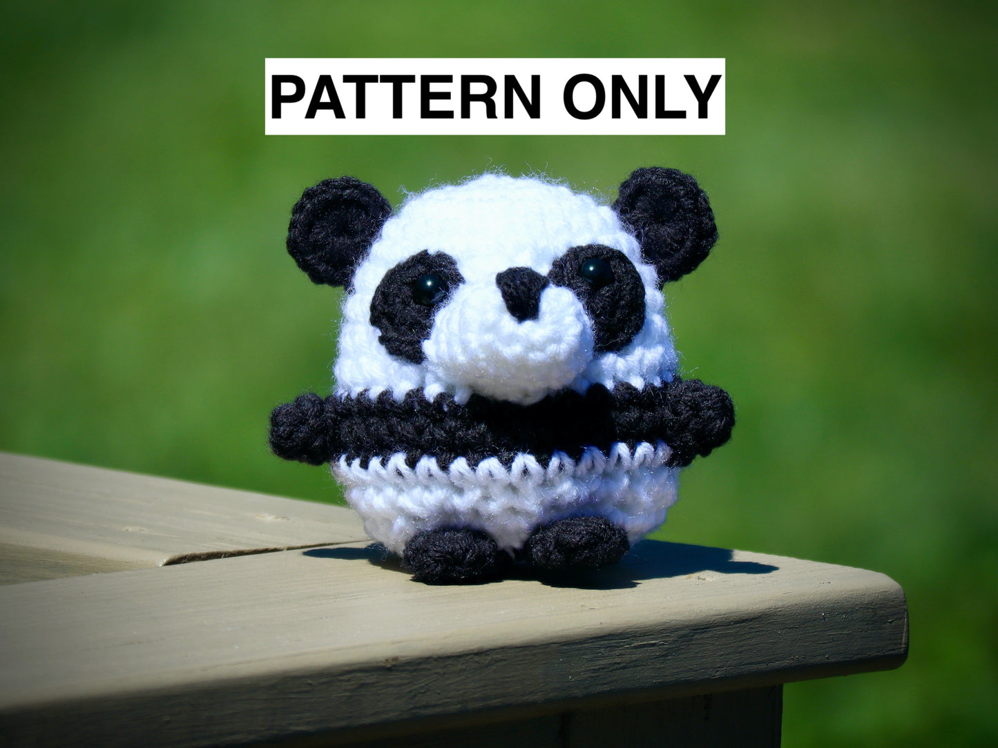 Crochet Mini Panda Pattern
