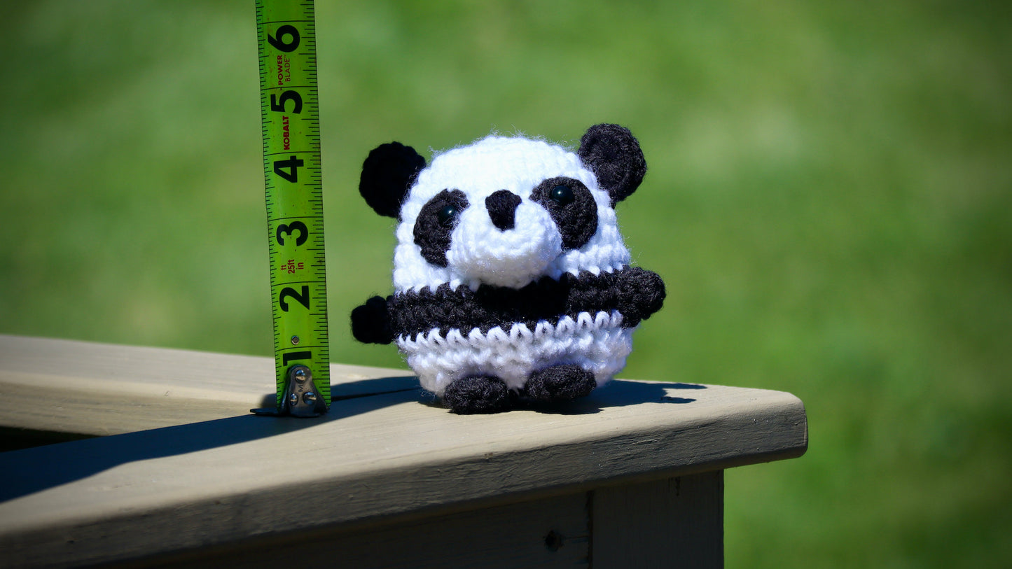 Crochet Mini Panda Pattern