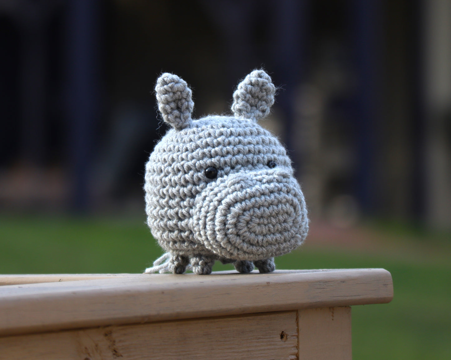 Crochet Mini Hippo - Pattern