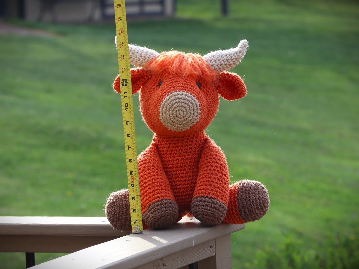 Harry the Highland Cow Pattern