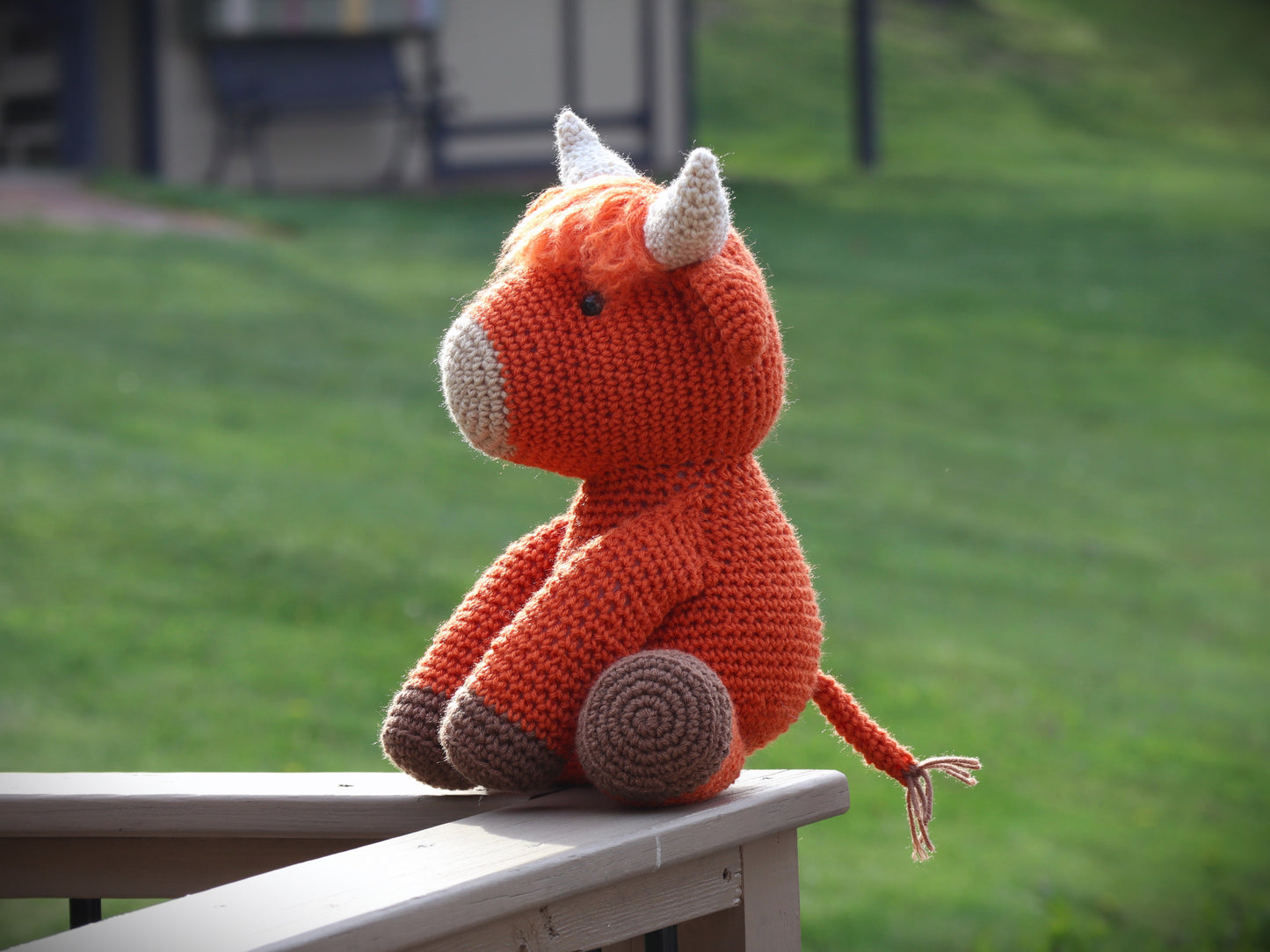 Harry the Highland Cow Pattern