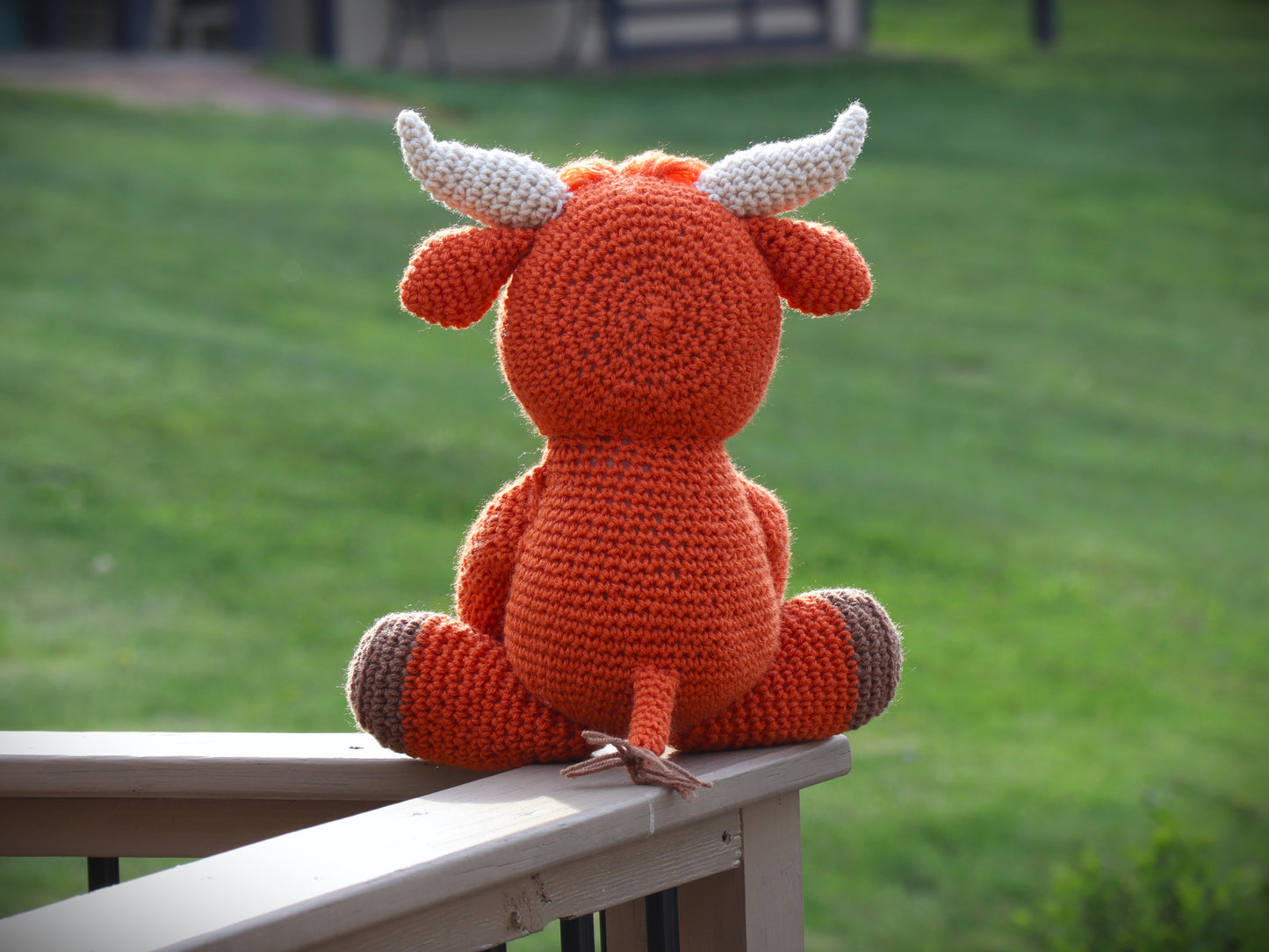 Harry the Highland Cow Pattern