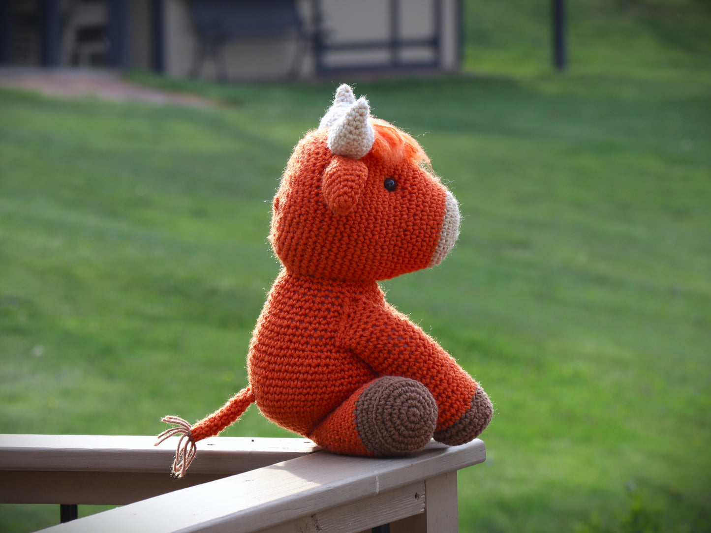 Harry the Highland Cow Pattern