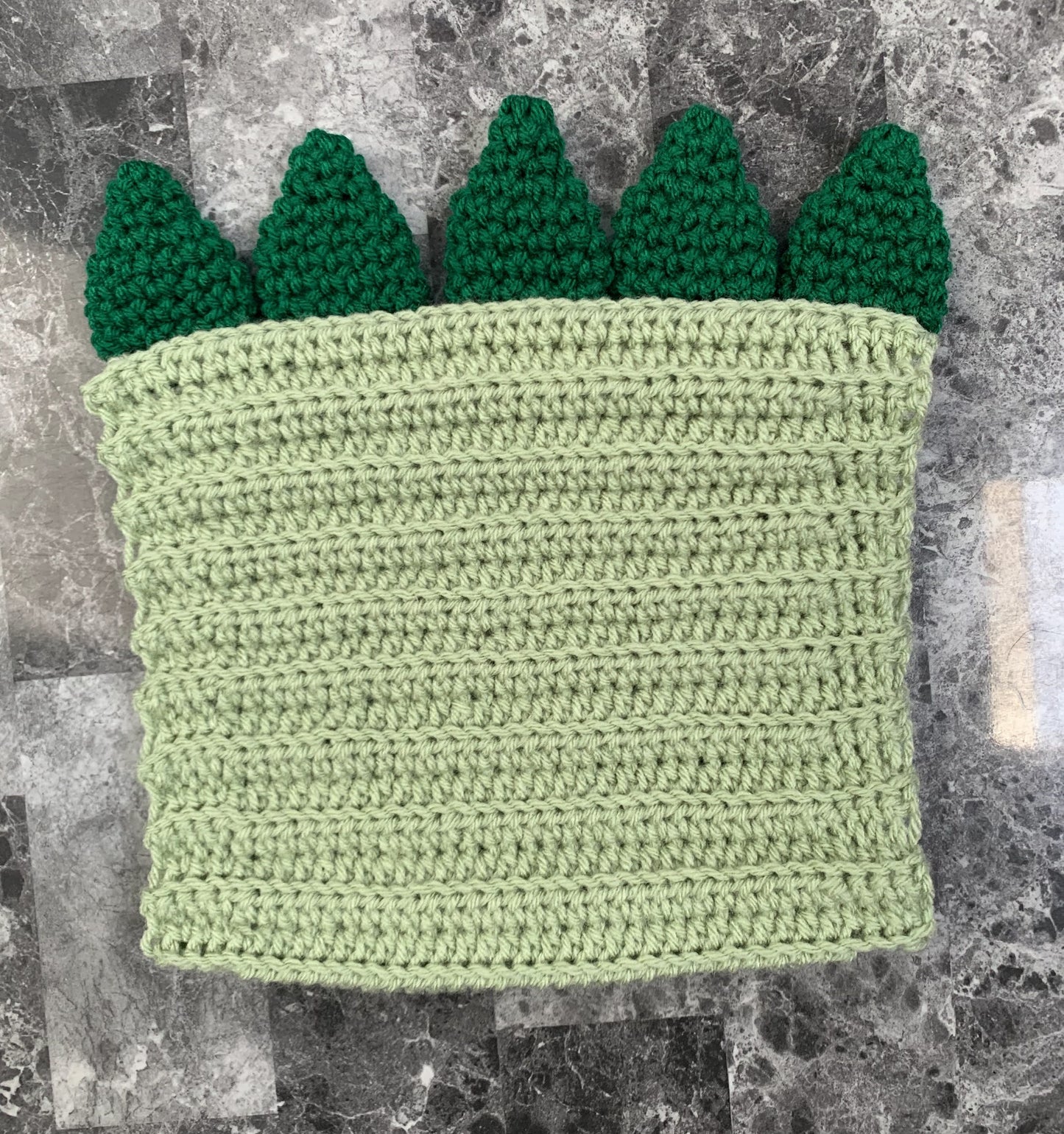 Crochet Dog Dinosaur Snood Pattern