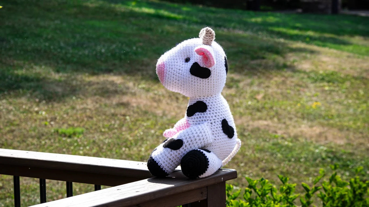 Crochet Cocoa the Cow Pattern
