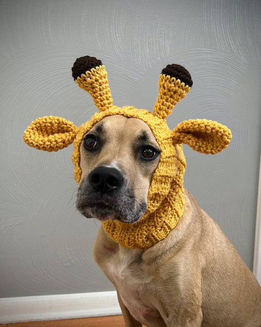 Custom Dog Giraffe Snood - Debby