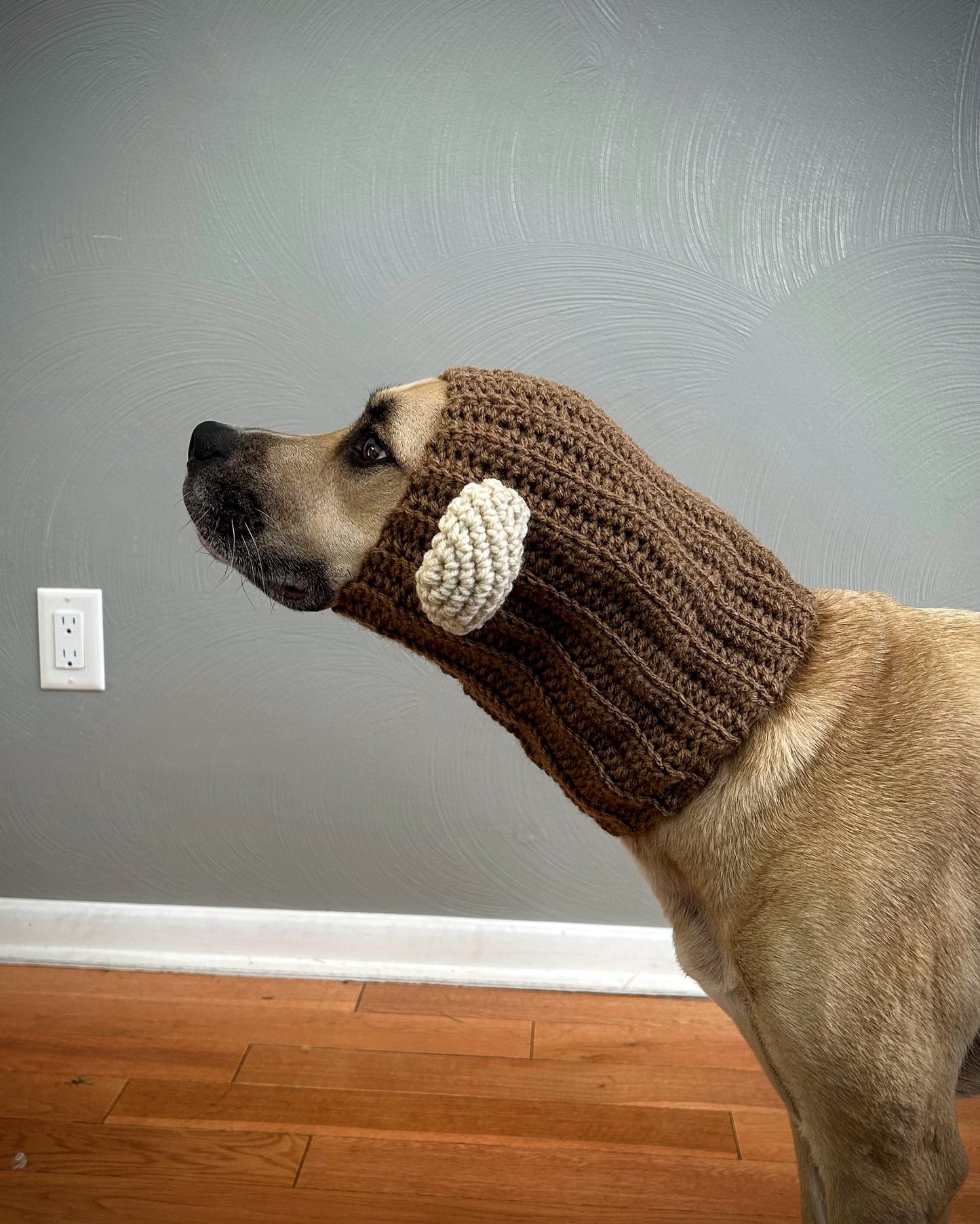 Crochet Monkey Dog Snood Pattern