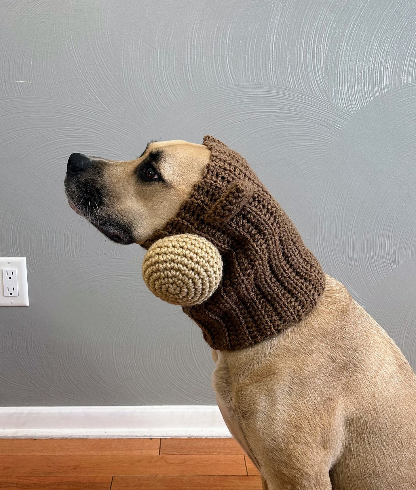 Crochet Dog Chipmunk Snood Pattern