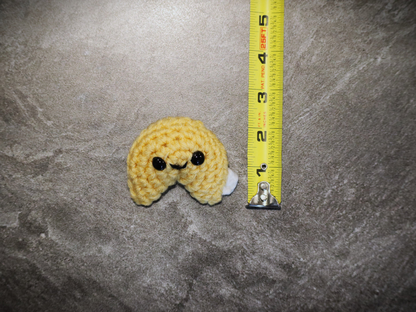 Crochet Fortune Cookie Pattern
