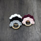 Crochet Baby Velvet Wooden Teething Ring Pattern