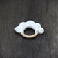 Crochet Baby Velvet Wooden Teething Ring Pattern