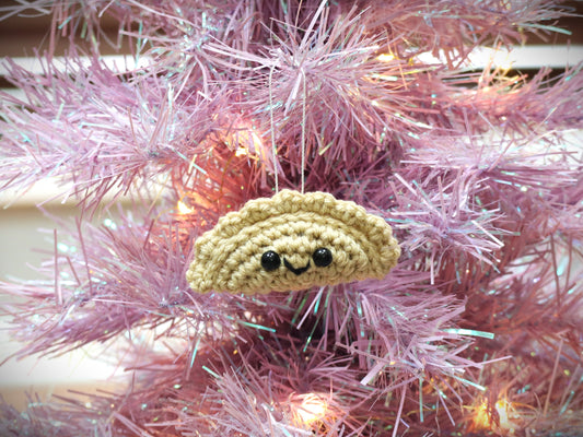 Crochet Pierogi Ornament Christmas Ornament