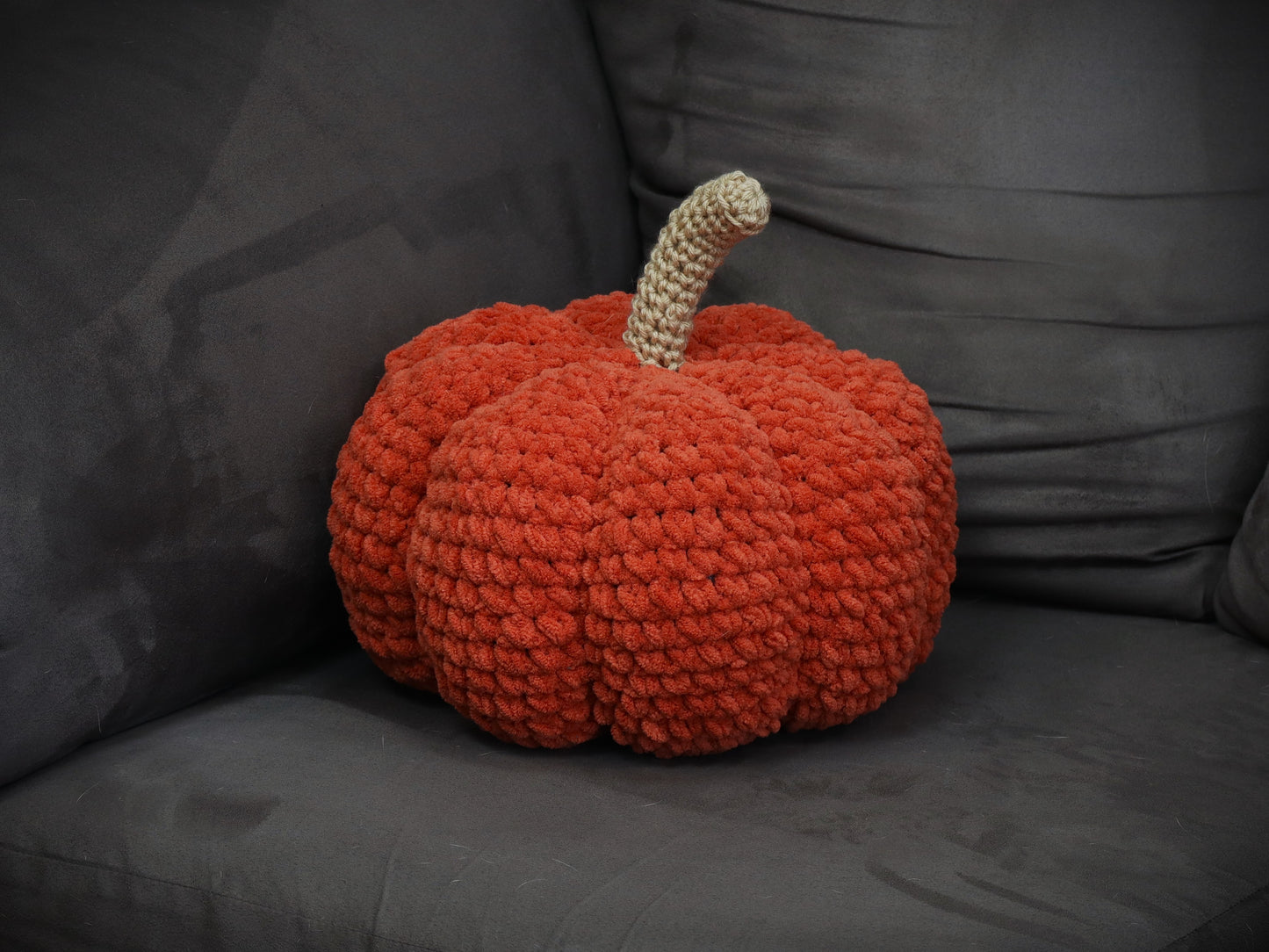 Crochet Pumpkin Pillow Pattern