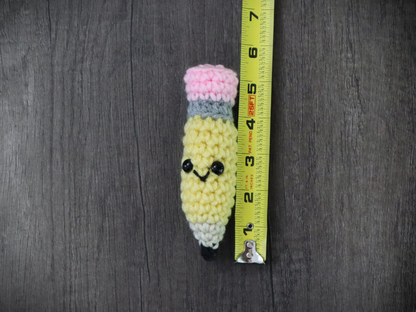 Crochet Mini Pencil Pattern