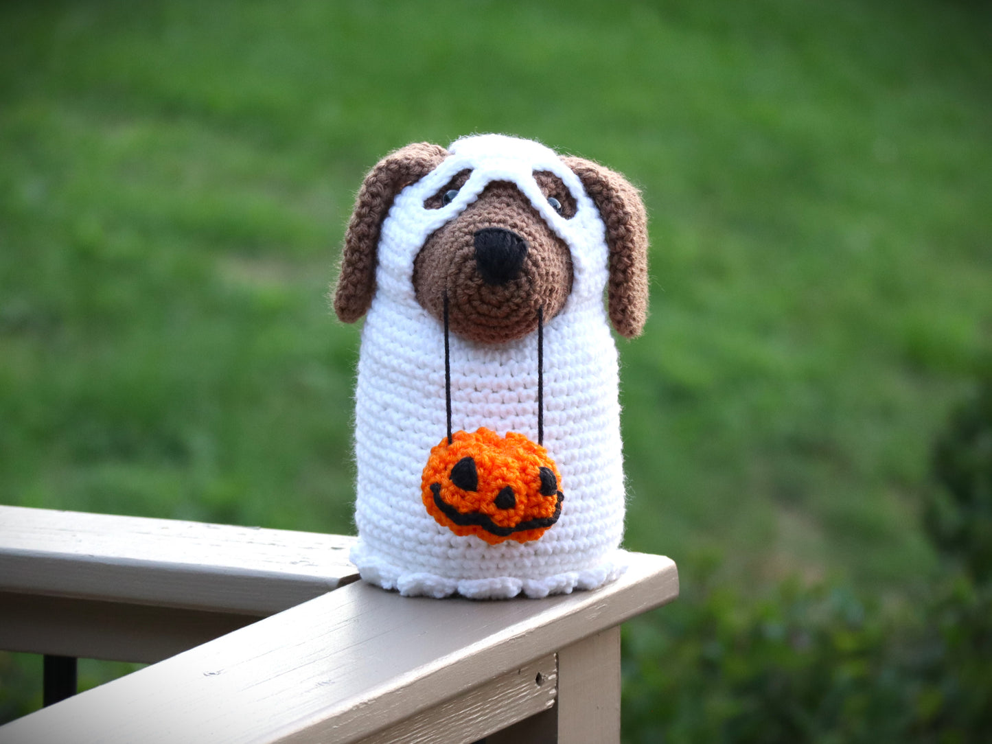 Crochet Ghost Puppy Pattern