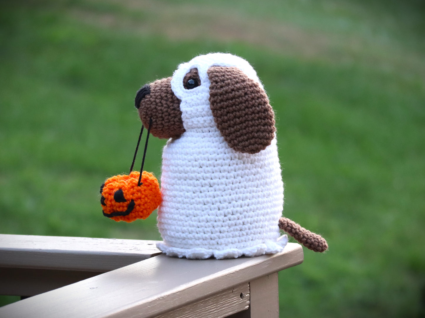 Crochet Ghost Puppy Pattern